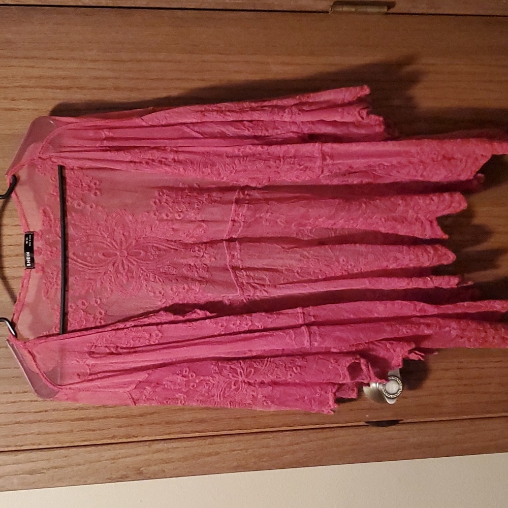 OS Burnt Orange Kimono WORN ONCE